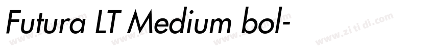 Futura LT Medium bol字体转换 Futura LT Medium bol字体转换